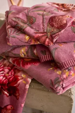 Badetuch Secret Garden Mauve 55X100Cm