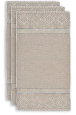 Badetuch Set/3 Soft Zellige 55X100 Cm