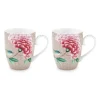 Blushing Birds Set/2 Tassen Gross