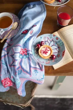 Flower Festival Cappuccino Tasse & Undertasse Hellblau