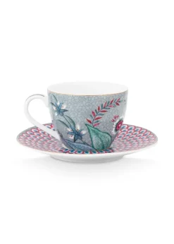 Flower Festival Espresso Tasse & Undertasse Hell