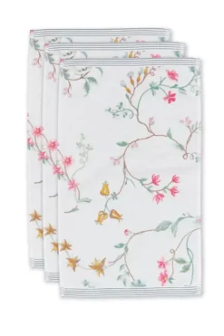 Gastehandtuch Set/3 Les Fleurs 30X50 Cm