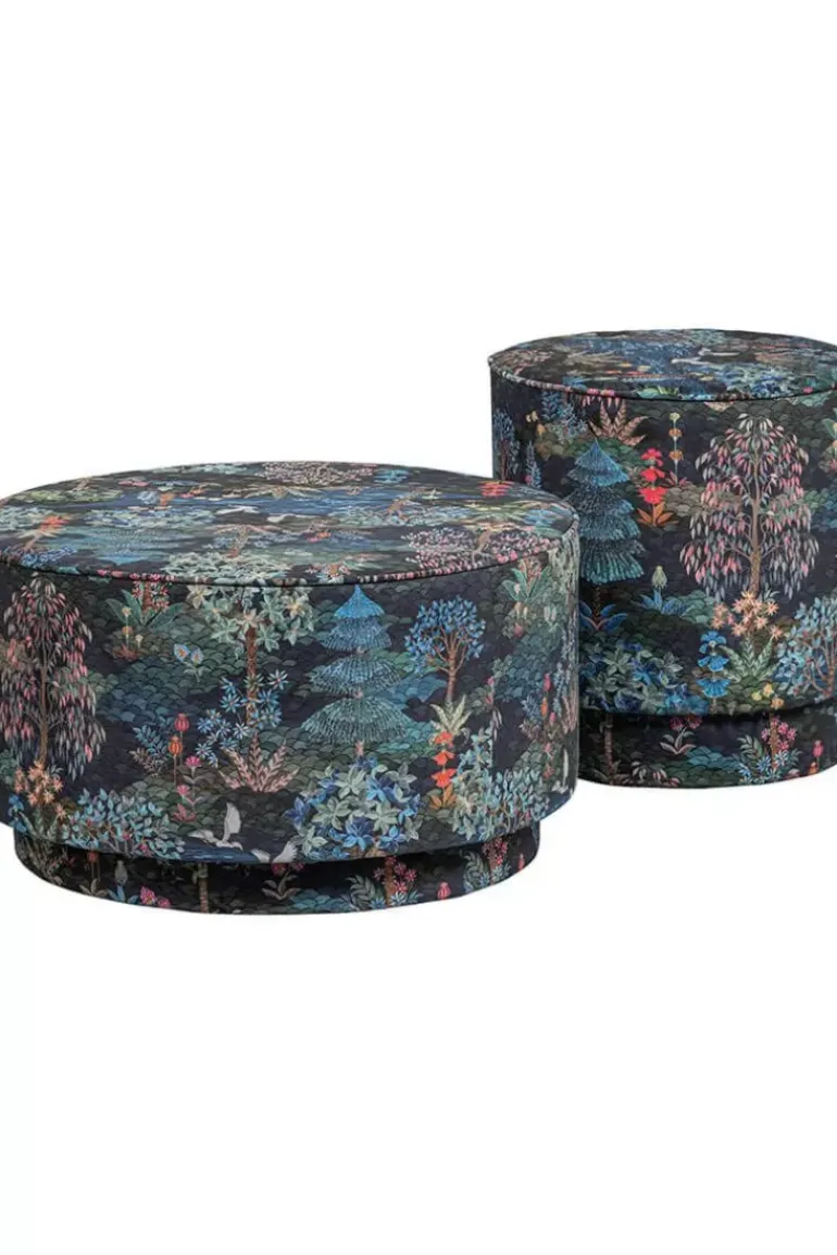 Hocker Medium Pip Garden Dunkelblau