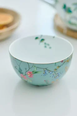 Jolie Schale Flowers Blau 12 Cm
