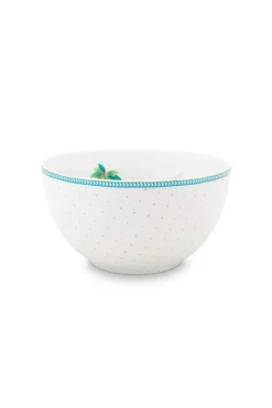 Jolie Schale Flowers Dots Gold 15 Cm