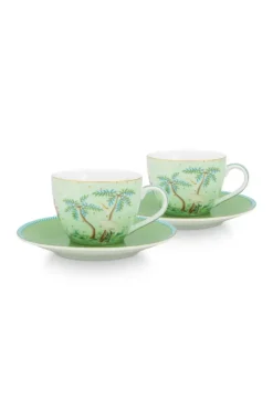 Jolie Set/2 Espresso Tasse & Undertasse