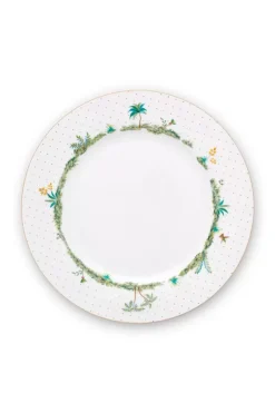 Jolie Tiefer Teller Dots Gold 21,5 Cm