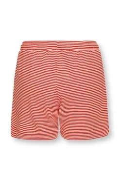 Kurze Hose Little Sumo Stripe Koralle