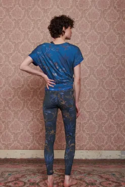 Lange Sportleggings Isola Dunkel