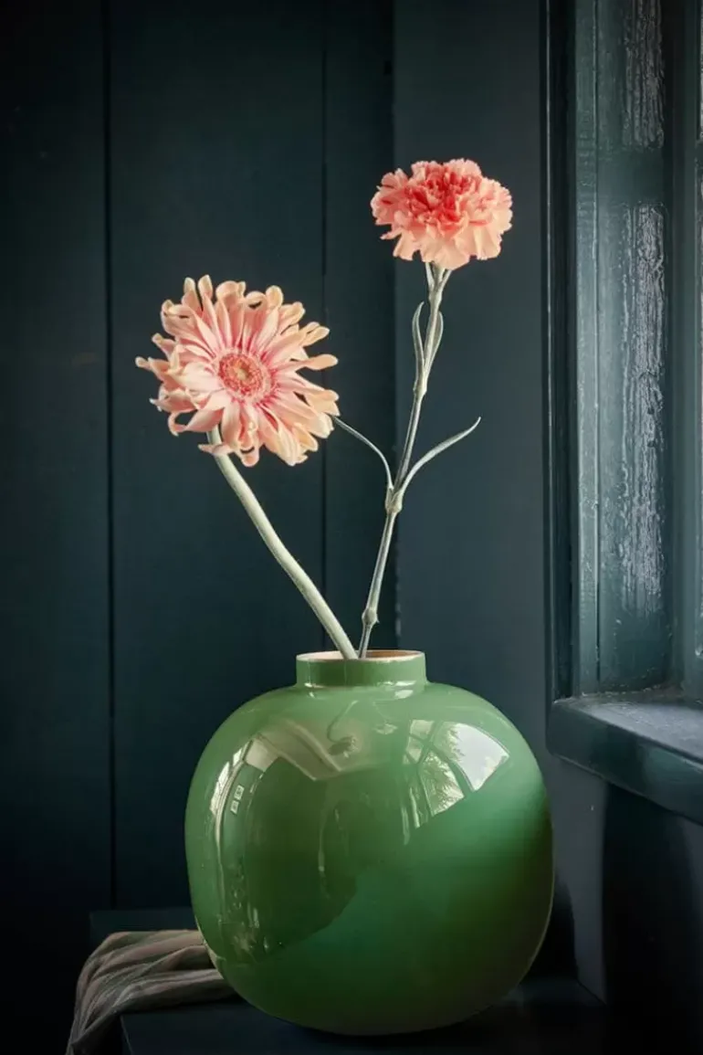 Metall Vase 23 Cm