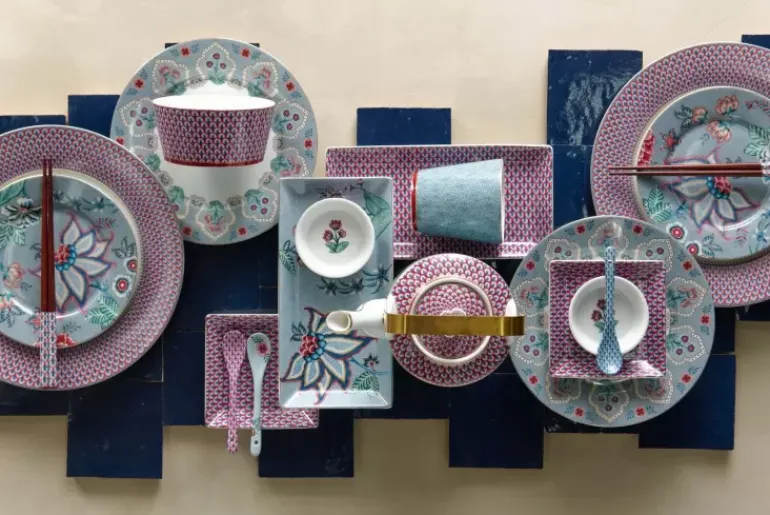 Oriental Flower Festival Set/6 Sushi