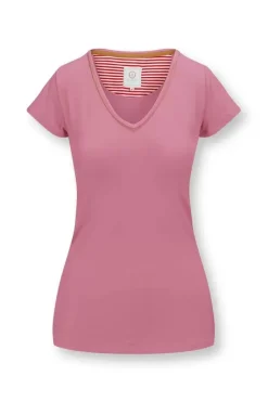 Top Kurze Armel Solid